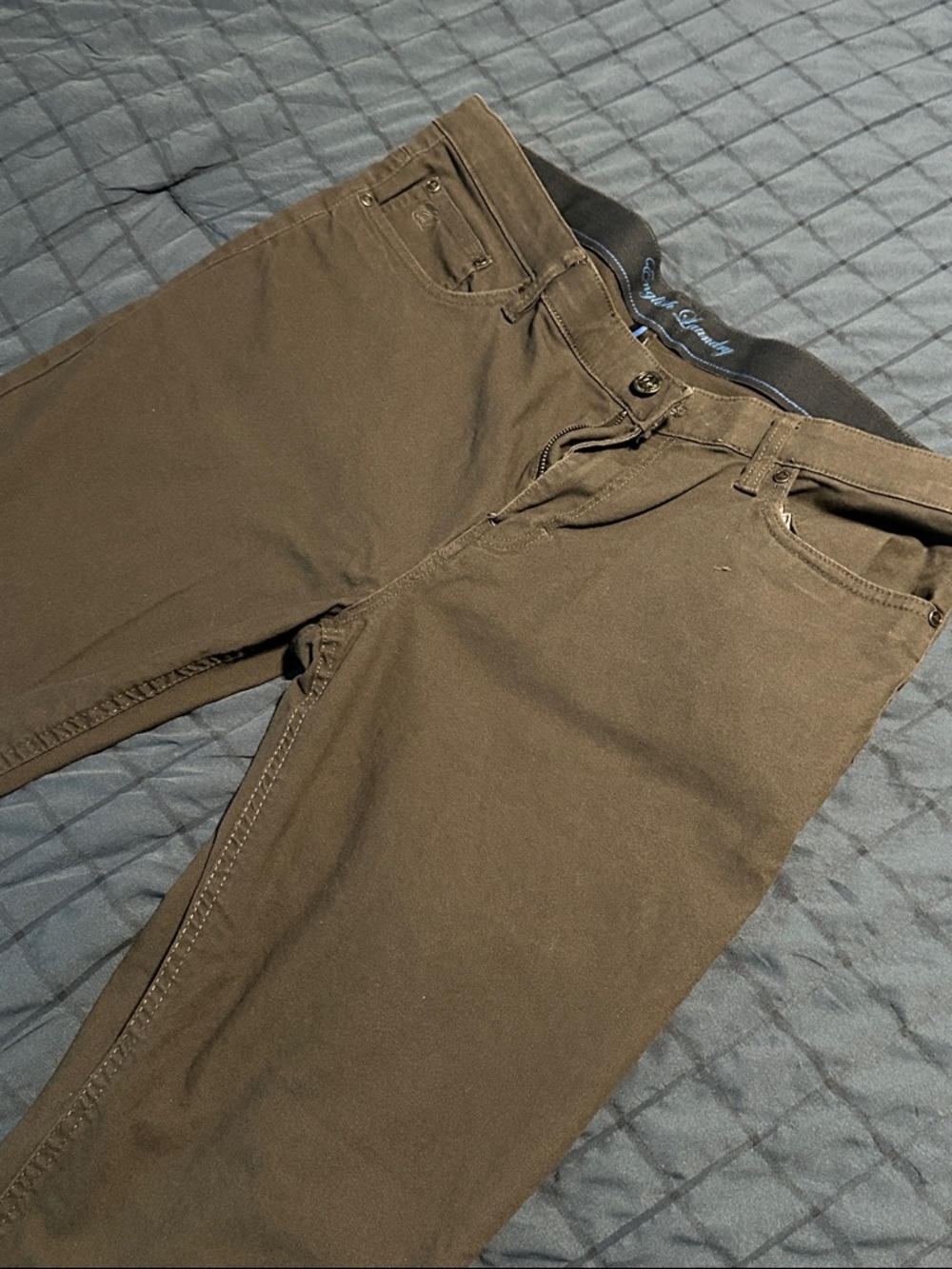 English Laundry Slim Fit Gray Chino Pants